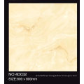 600X600mm Full Polished Beige Cor Telha de porcelana vitrificada